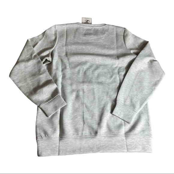Illusive London Dual Crew Sweater - Grey Unisex - Picture 10 of 14